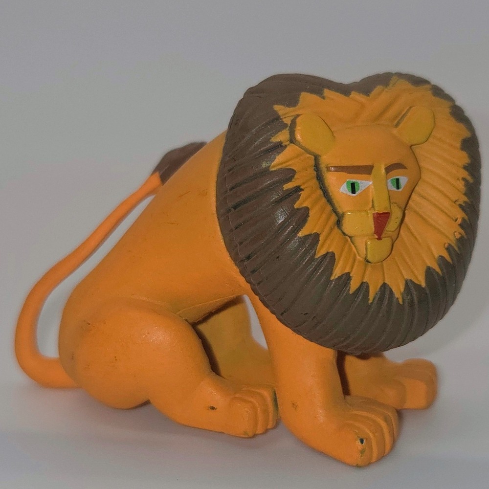 Eric Carle 1 2 3 To The Zoo Lion PVC Figure Vintage Rare Kids Toy